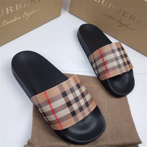 burberry schlappen|burberry shoes for women.